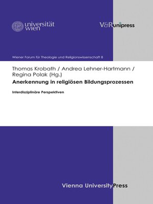 cover image of Anerkennung in religiösen Bildungsprozessen